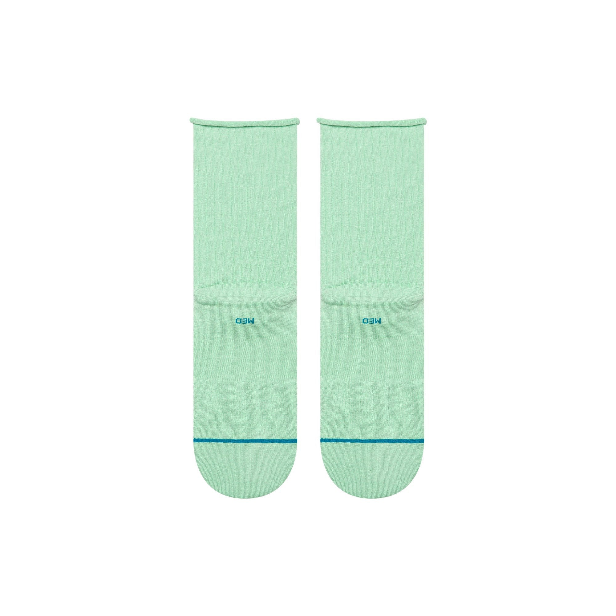 Stance Sock Women Rolled Cuff Quarter Jade