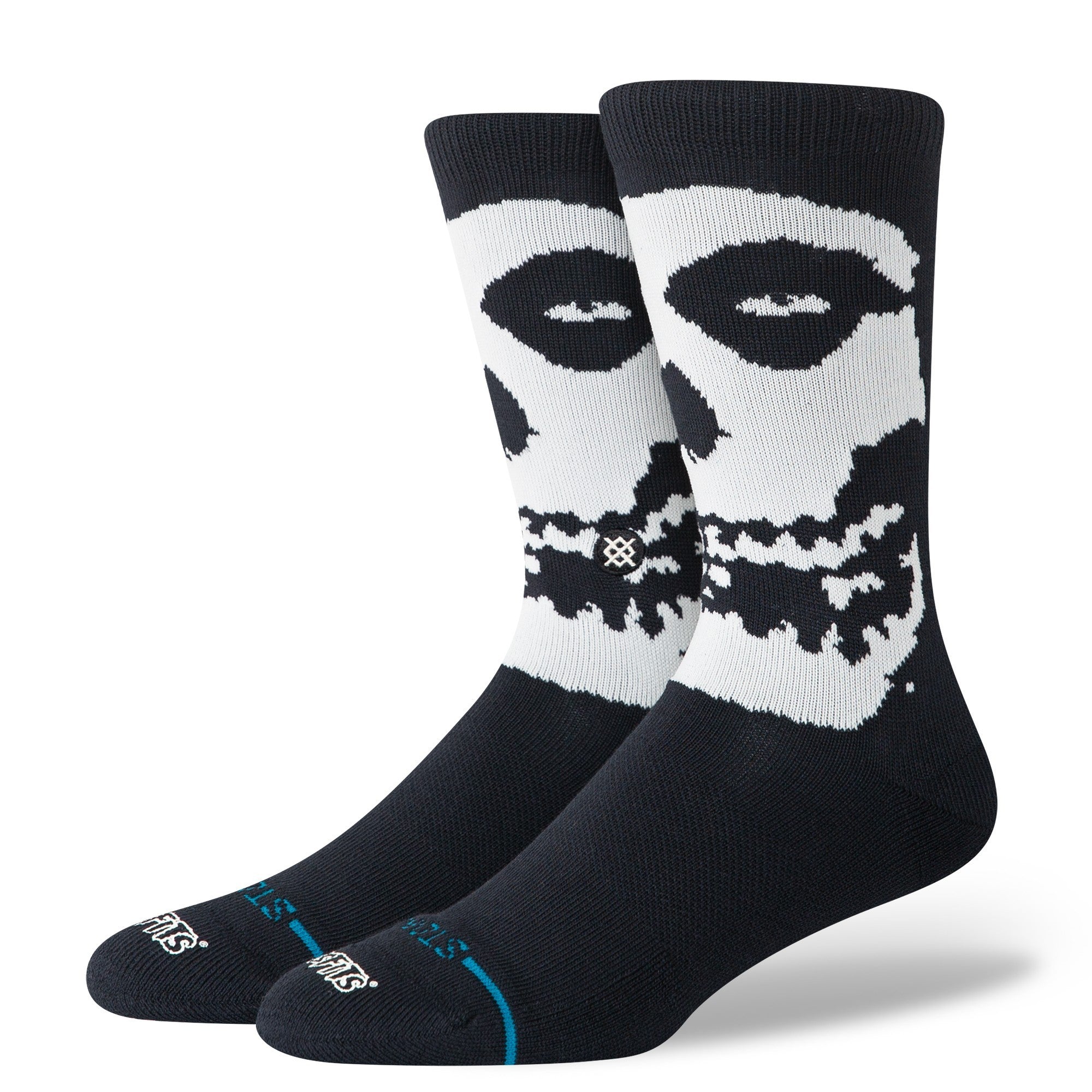 Stance Sock Misfits Beware Crew Black