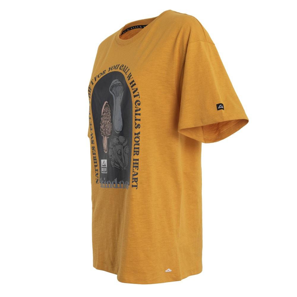 Polera Women Overzise Yellow Orange