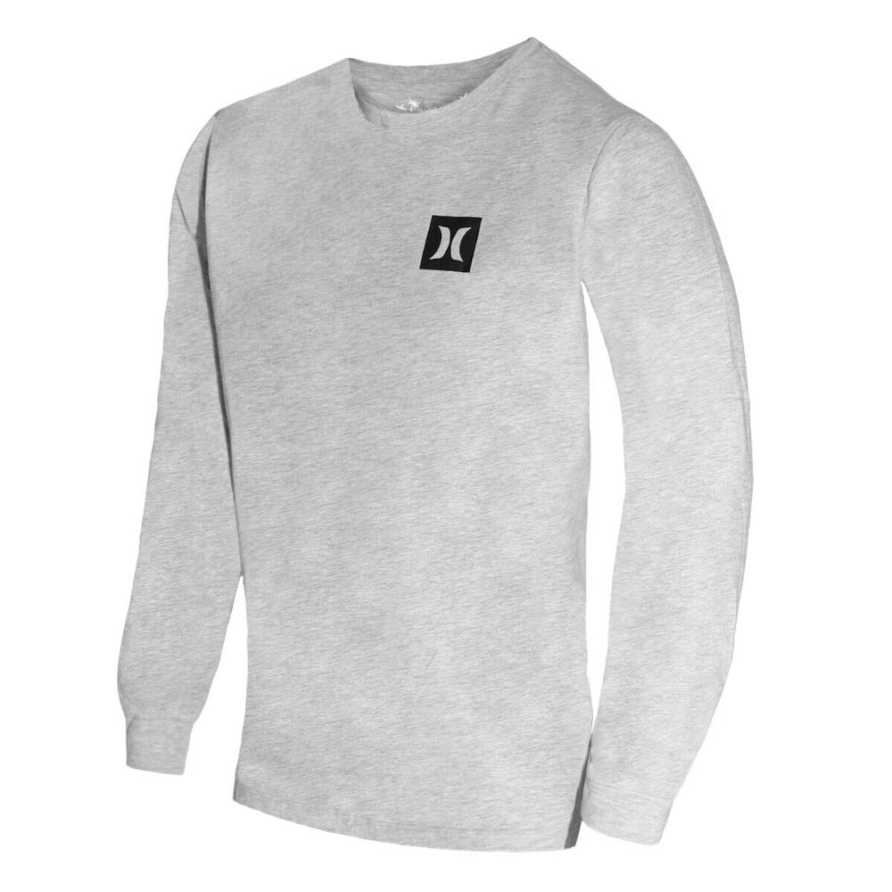 Polera Manga Larga Everyday The Box Dark Heather Grey