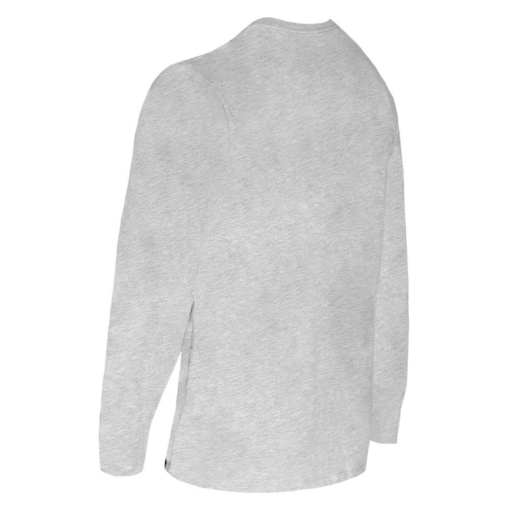 Polera Manga Larga Everyday The Box Dark Heather Grey