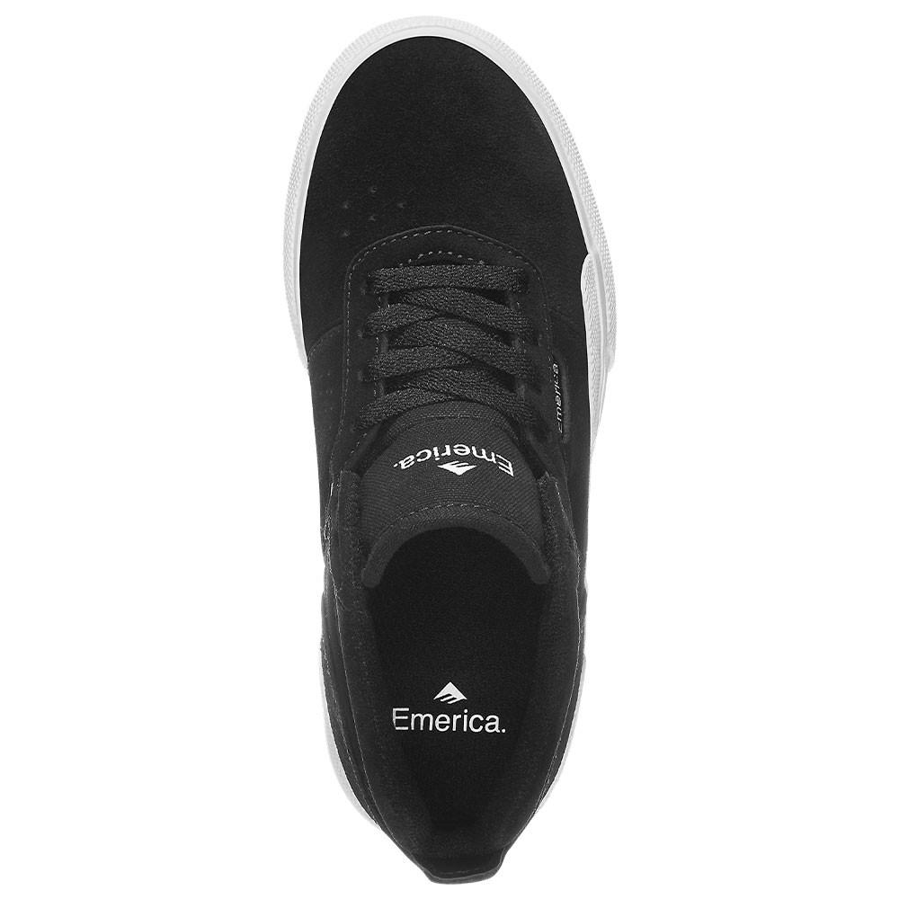 Zapatilla Youth Pillar Black White Gold