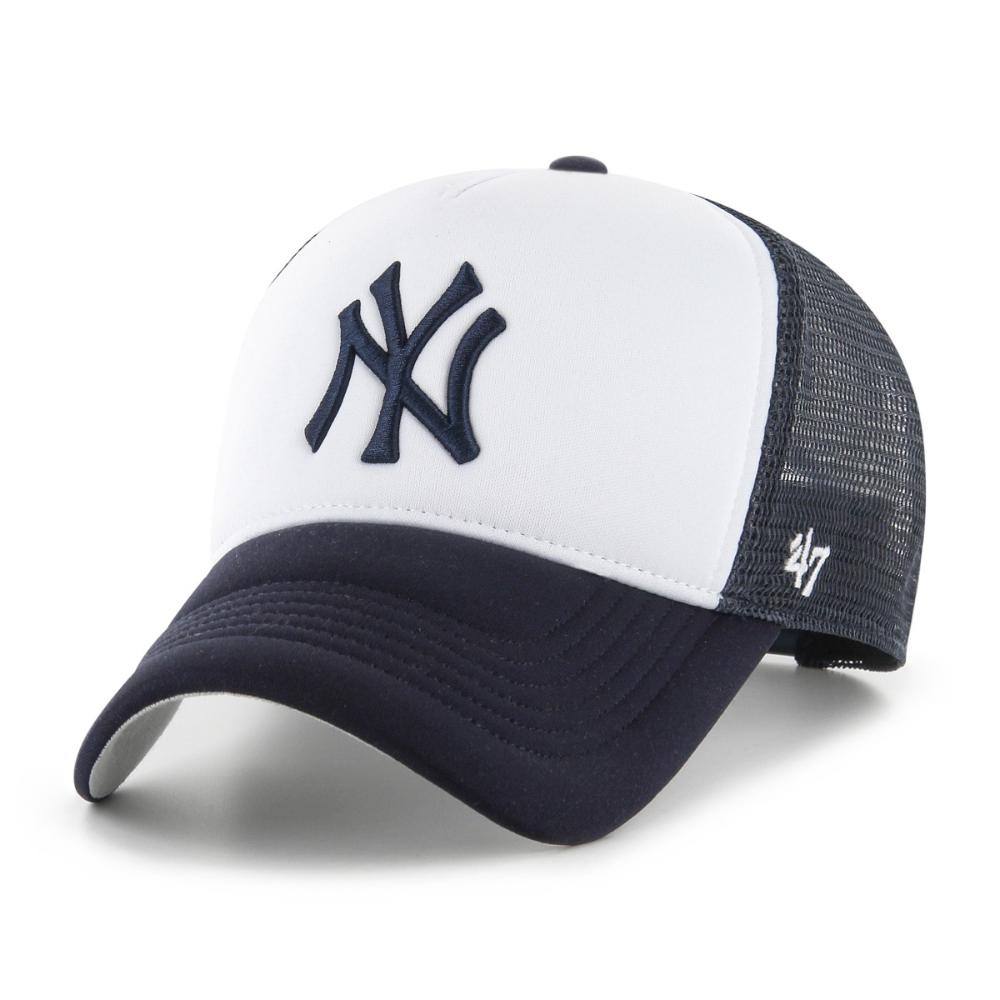 Jockey New York Yankees Tri Tone MVP Trucker Navy