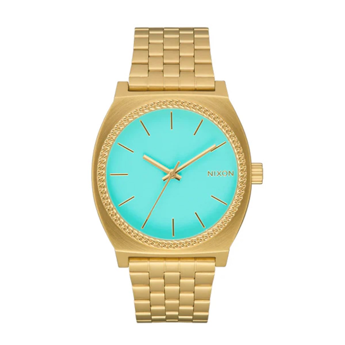 Reloj Nixon Time Teller Gold Turquoise Gold