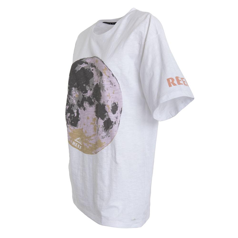 Polera Women Overzise White Moon