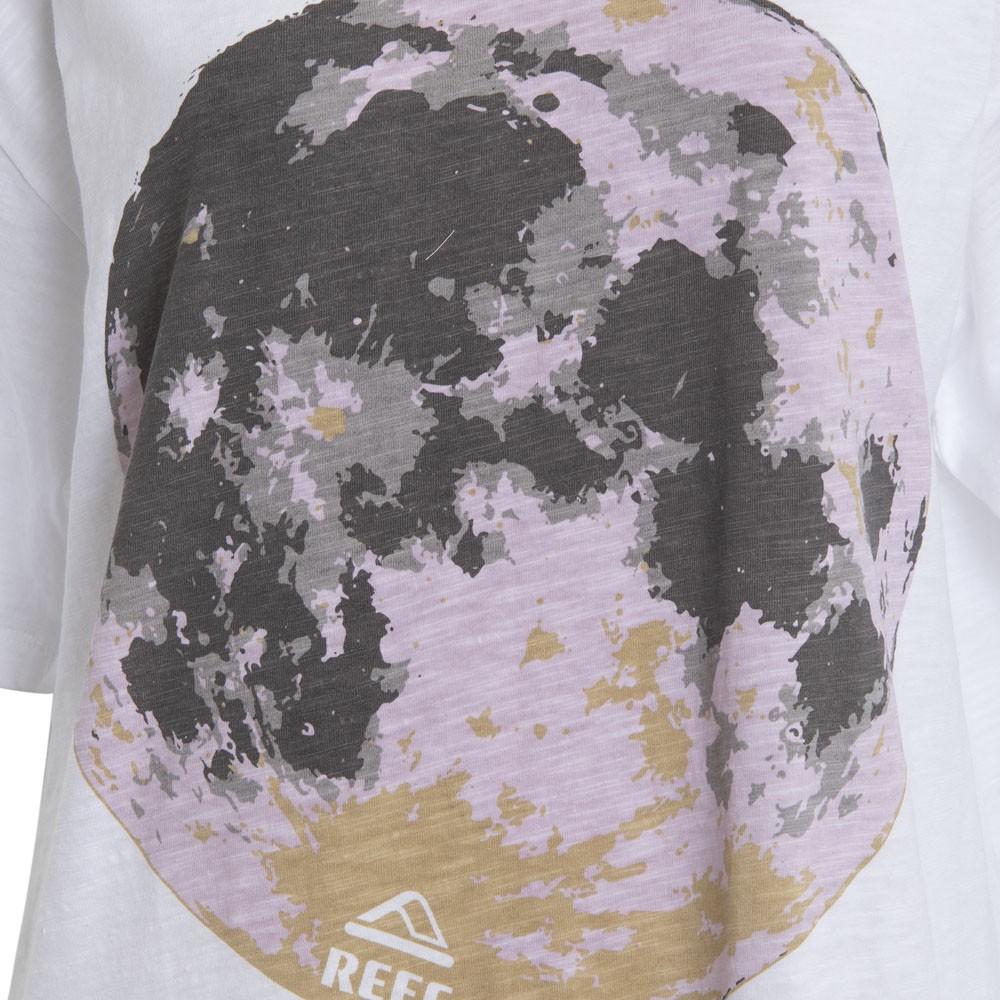 Polera Women Overzise White Moon