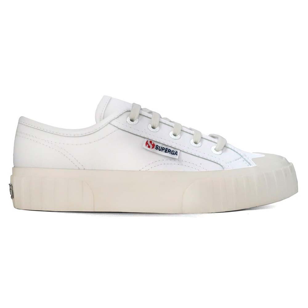Zapatilla 2630 Stripe Vegan Faux White White