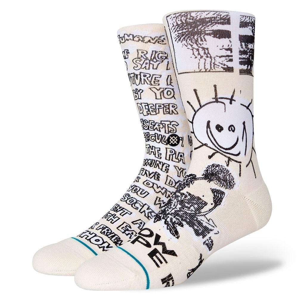 Stance Sock Dear Humans Men Off White