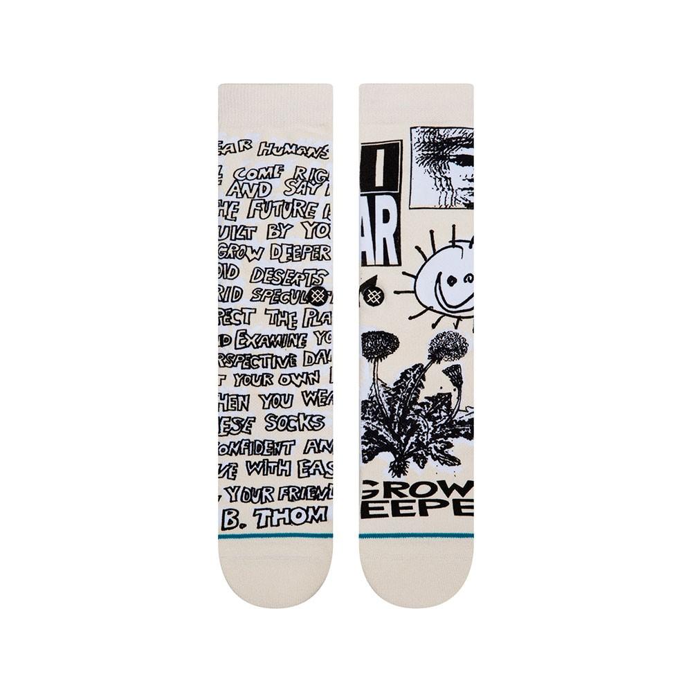 Stance Sock Dear Humans Men Off White