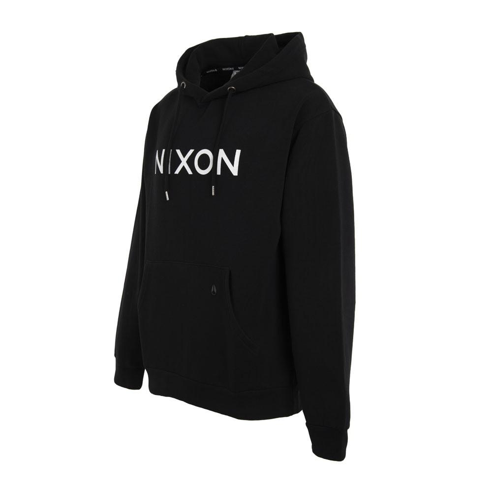 Poleron Men Canguro Black Logo White