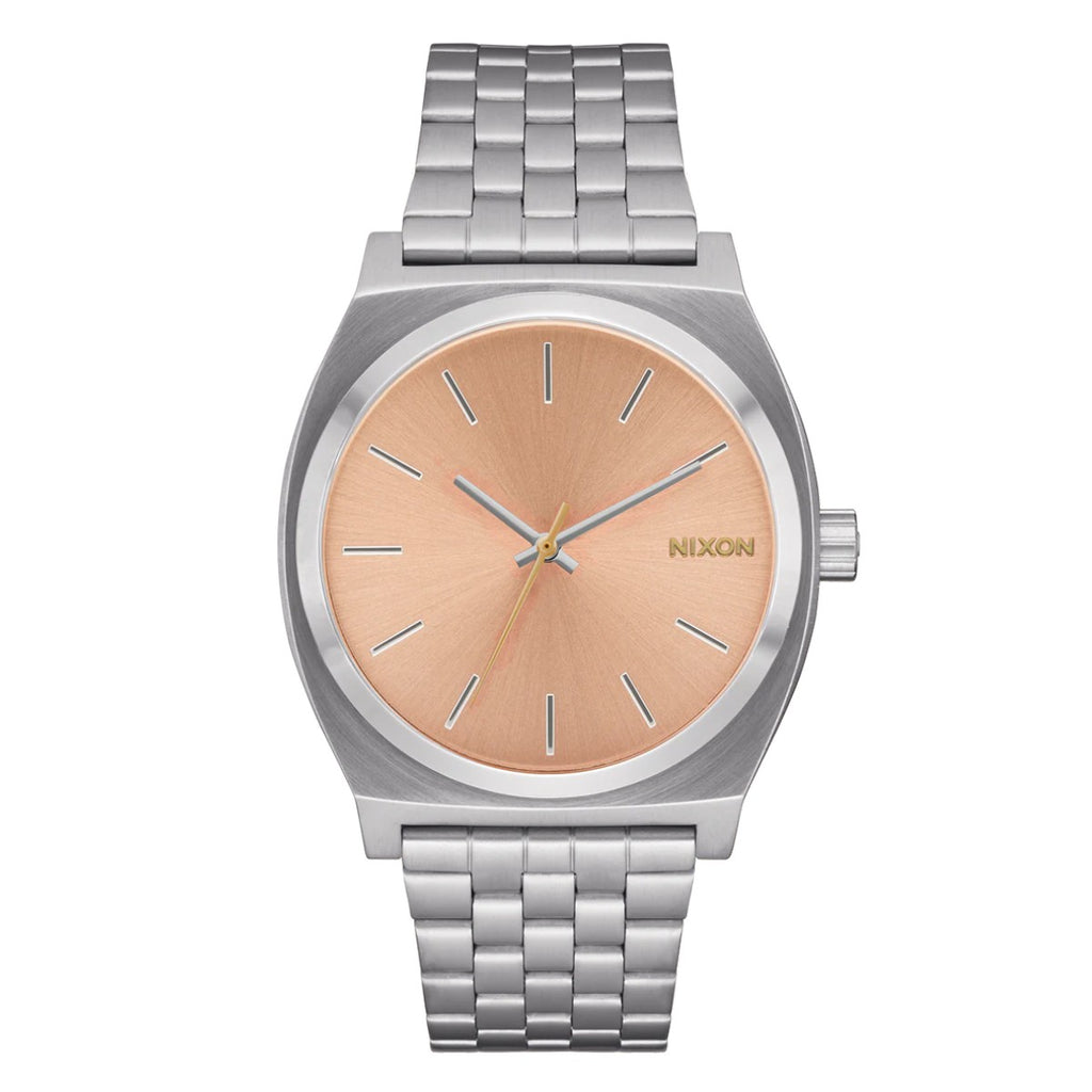 Reloj Nixon Time Teller Silver Coral