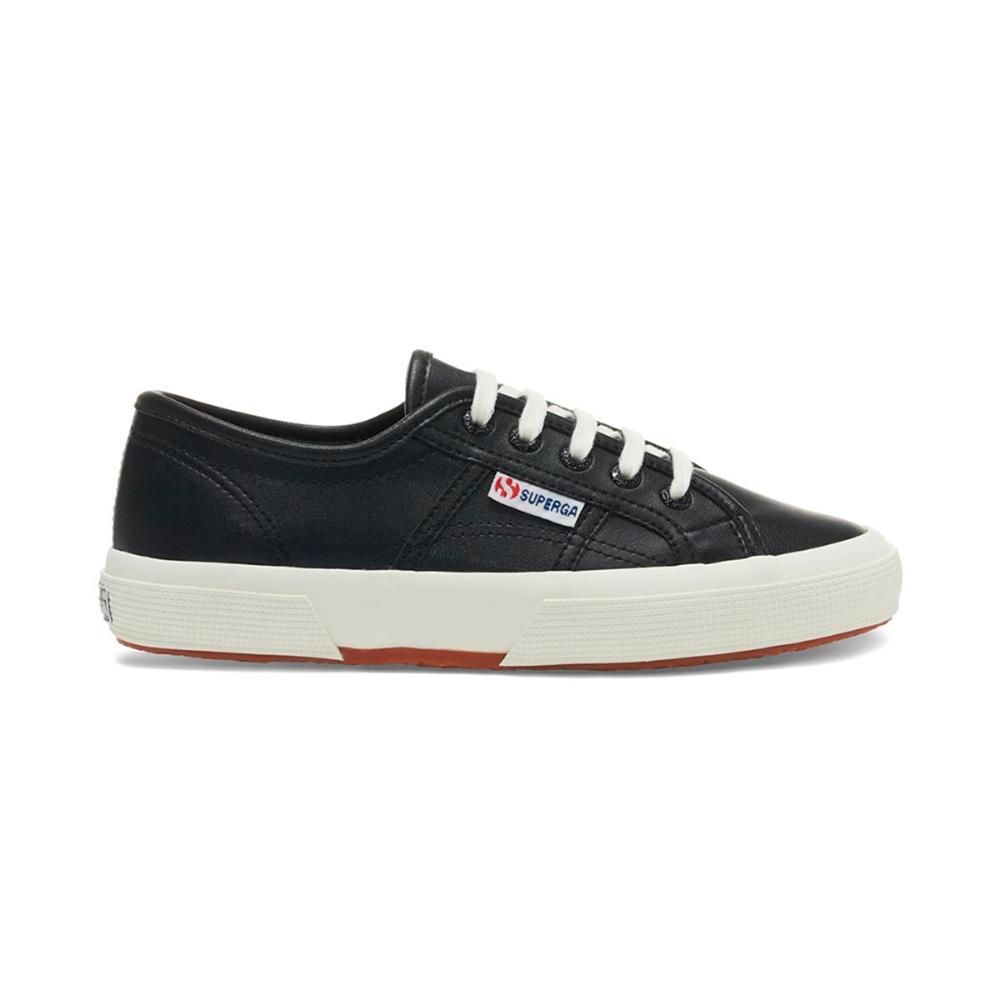 Zapatilla 2750 Vegan Fauxleather Black White Avorio