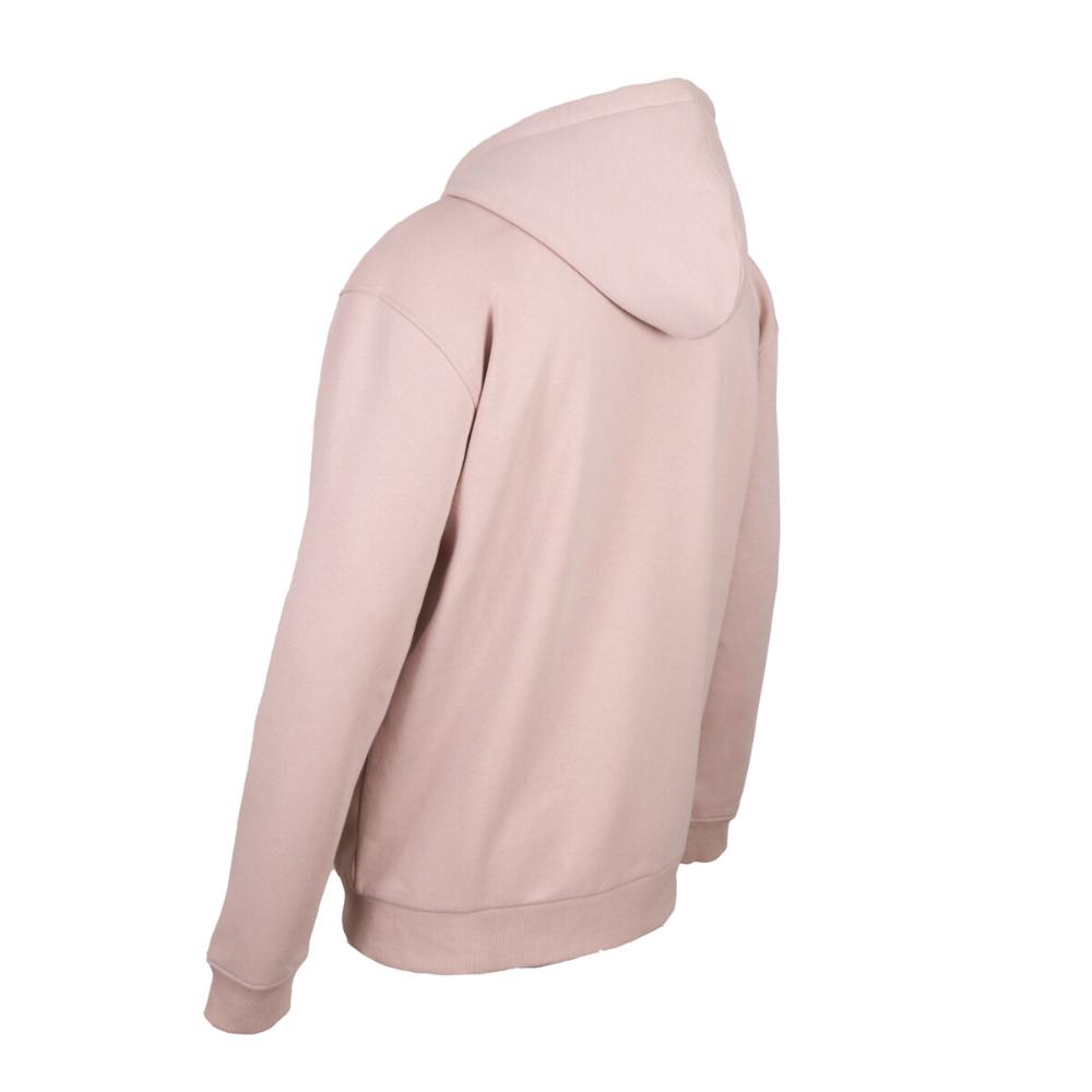 Polerón Men Full Zipper Pink on Pink