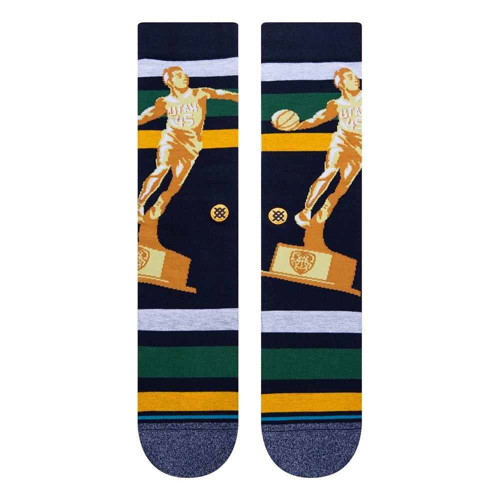 Stance Sock Spida Dunk Donovan Mitchell Navy