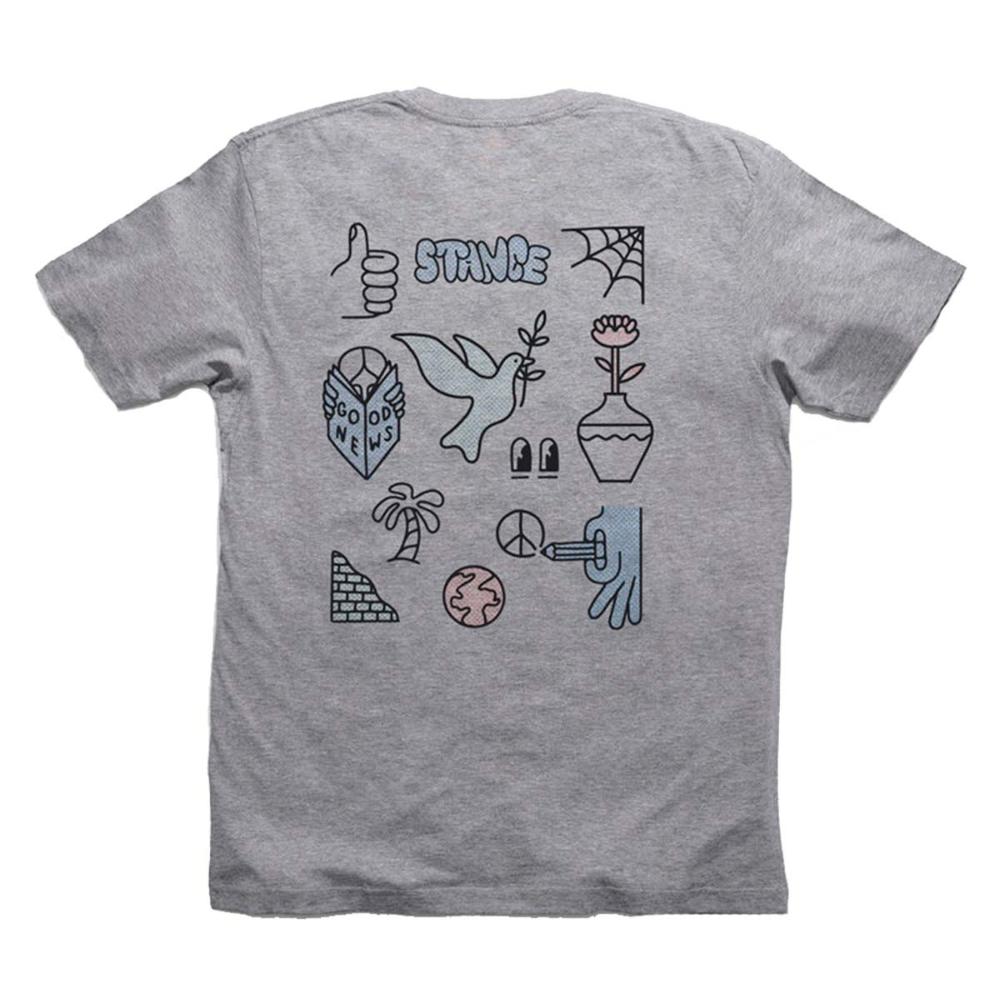 Polera Sketchy Heather Grey