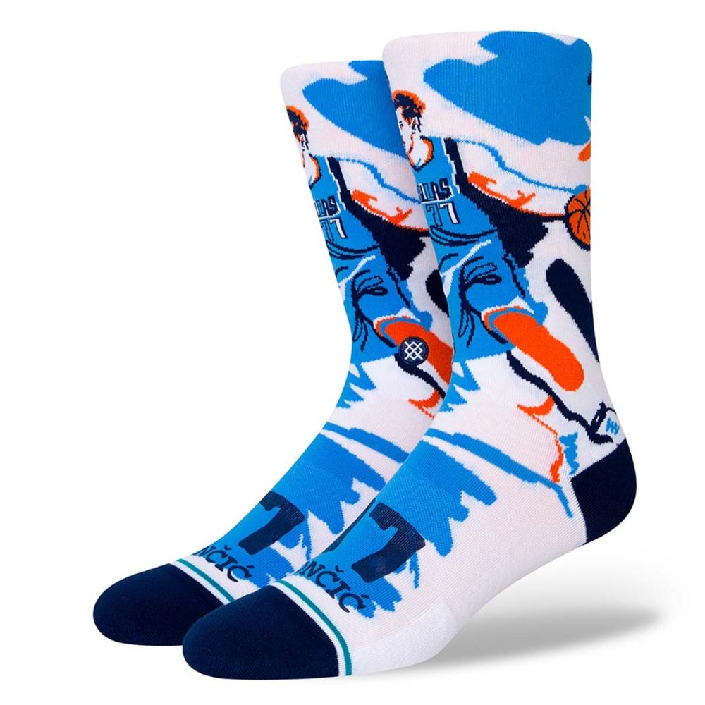 Stance Sock Men Paint Luka White