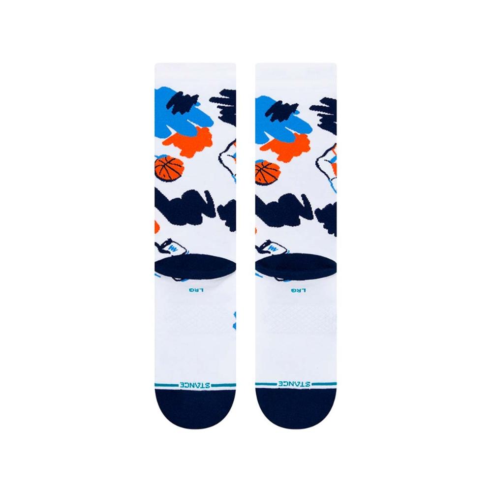 Stance Sock Men Paint Luka White