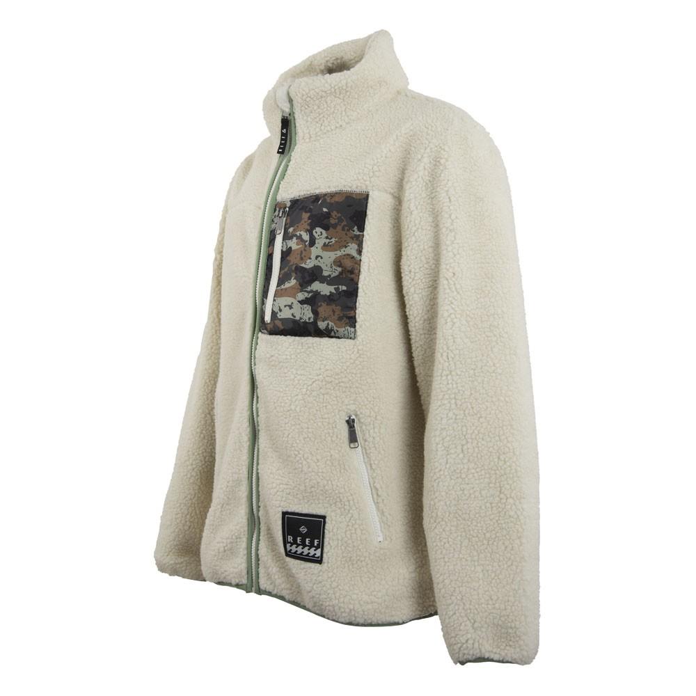 Poleron Men Sherpa Beige Green