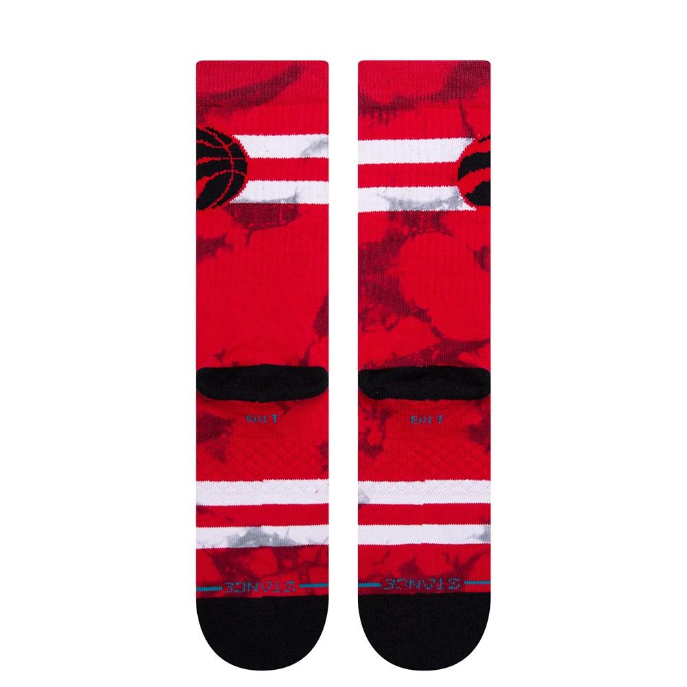 Stance Sock Raptors Dyed Red