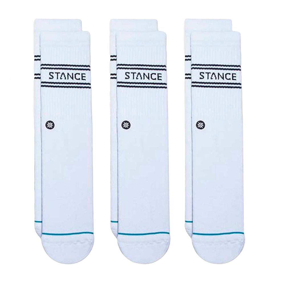 Stance Sock Men Basic Crew 3 Pack White