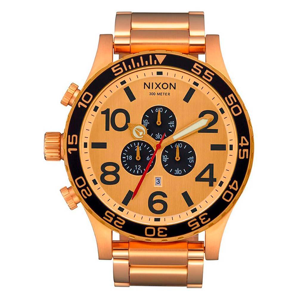 Reloj 51-30 Chrono All Gold Gold Black Nixon