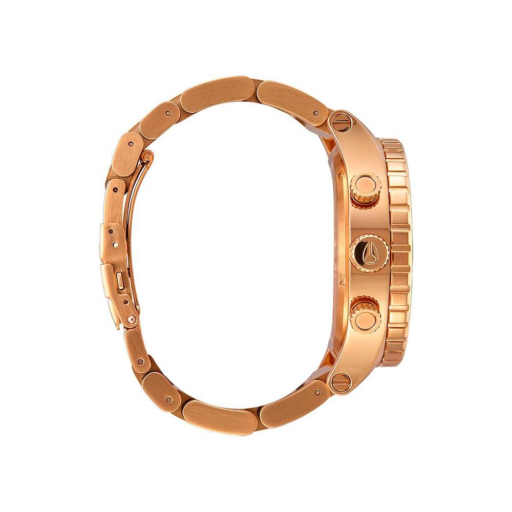 Reloj 51-30 Chrono All Gold Gold Black Nixon