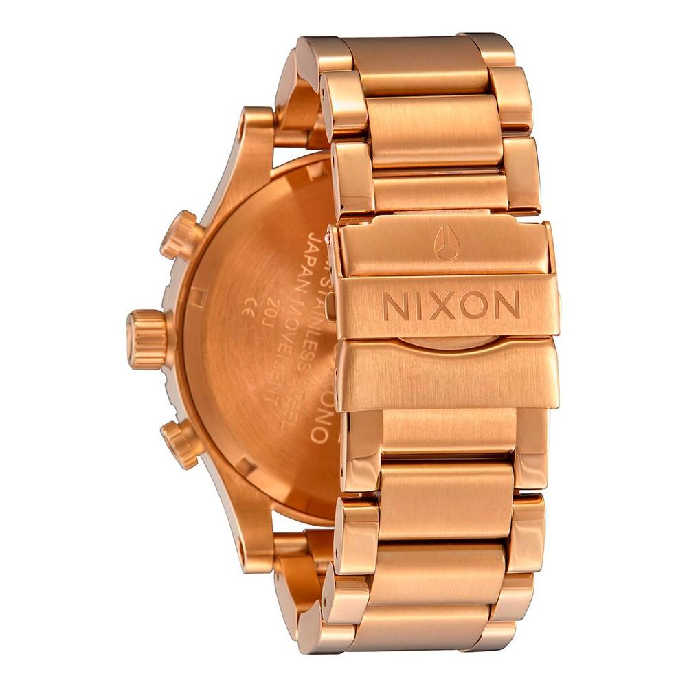 Reloj 51-30 Chrono All Gold Gold Black Nixon