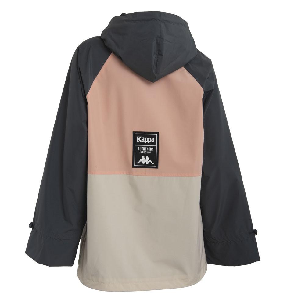 Cortaviento Women Natural Pink Black
