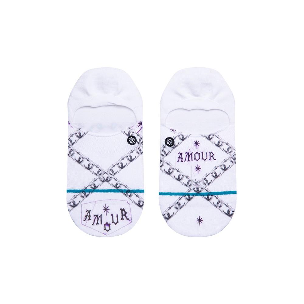 Stance Sock No Show Amour White