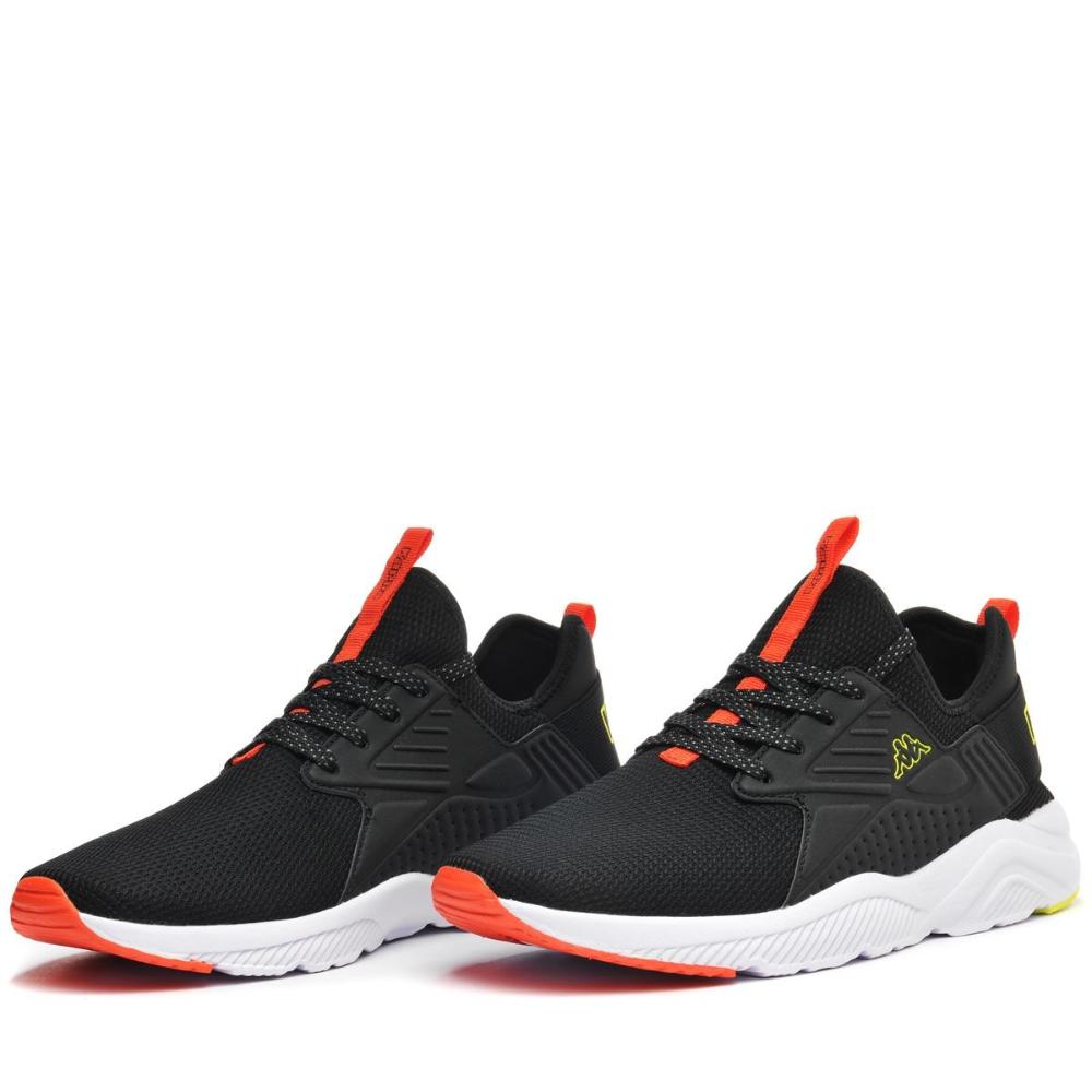 Zapatilla Logo Sanpuerto Black Orange Green