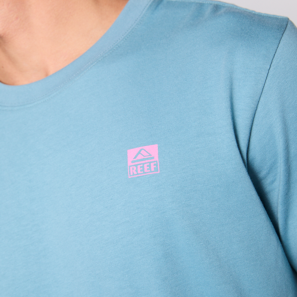 Polera Reef Men Surf Reef 84 Turqouise