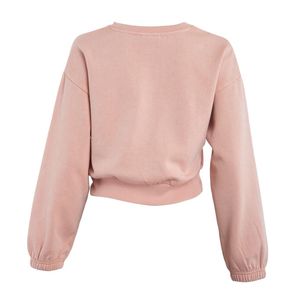 Poleron Girls Crop Soft Pink