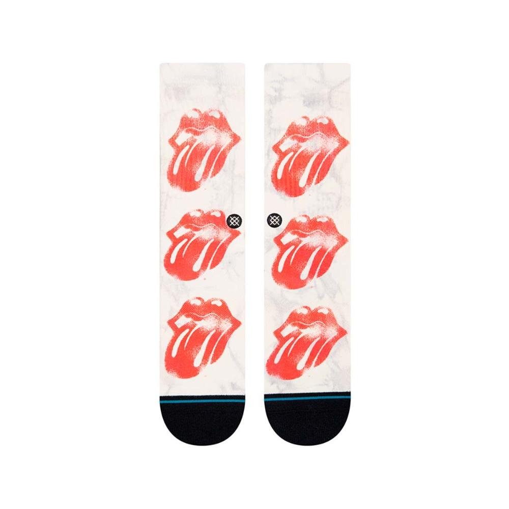 Stance Sock The Rolling Stone Licks Off White