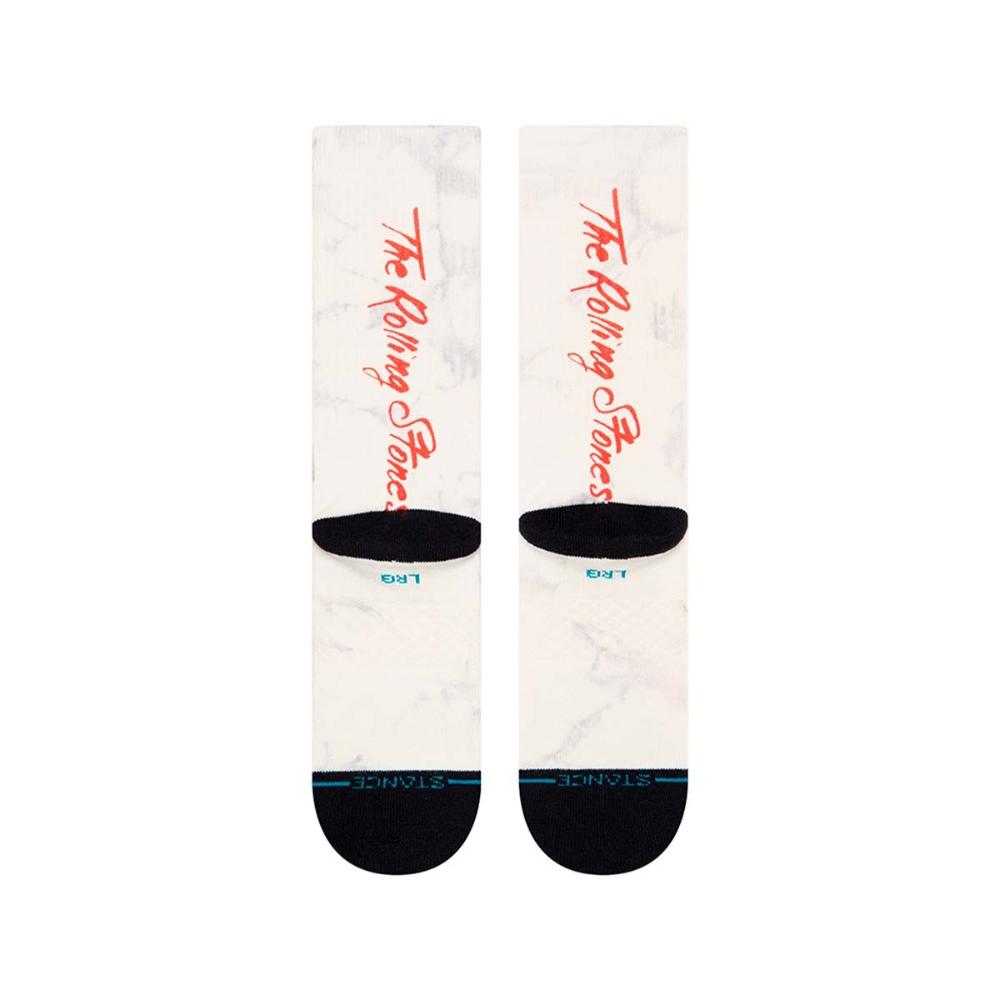 Stance Sock The Rolling Stone Licks Off White
