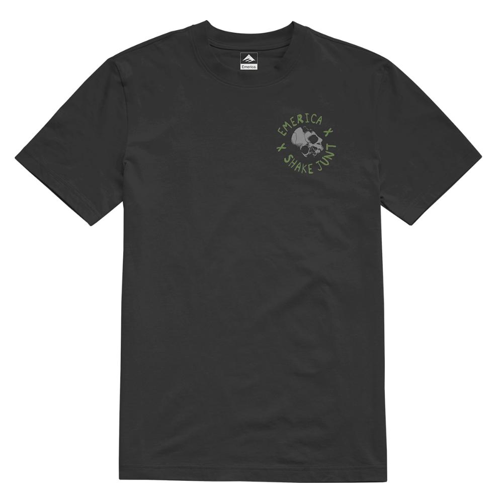 Polera Men x Shake Junt Skull black