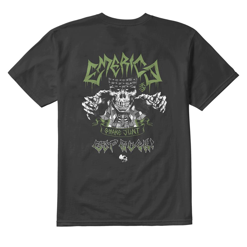 Polera Men x Shake Junt Skull black