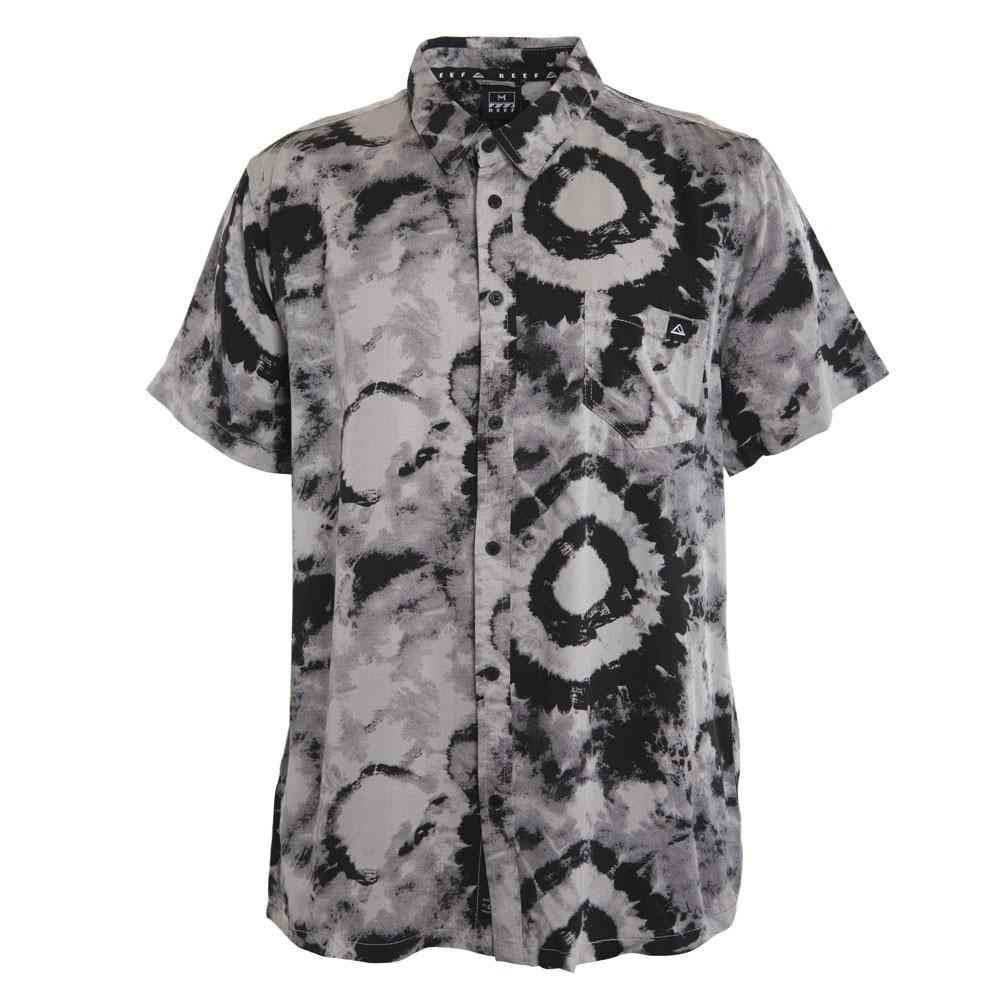 Camisa Men Manga Corta Circles Grey Black