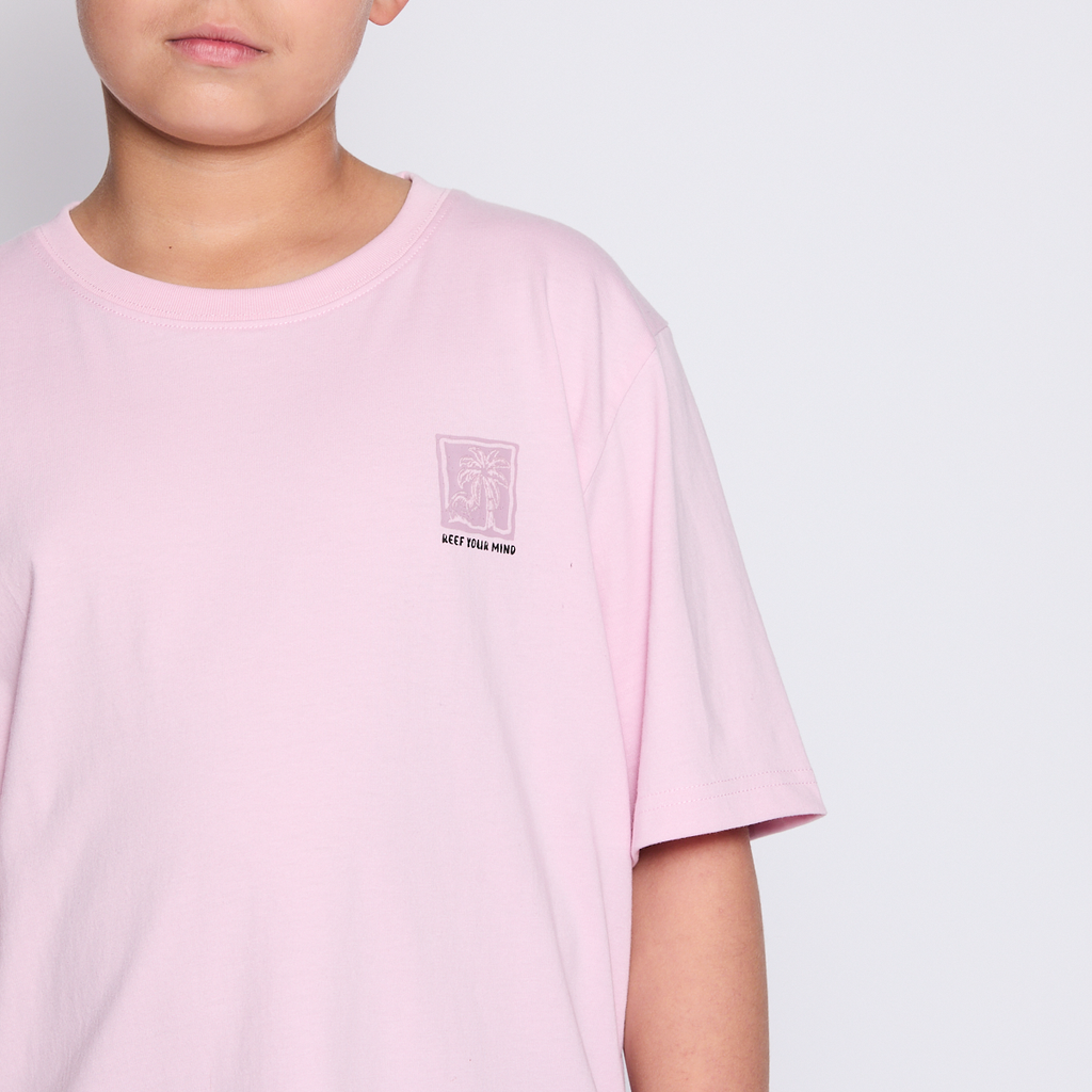 Polera Reef Kids Tiny Print Pink