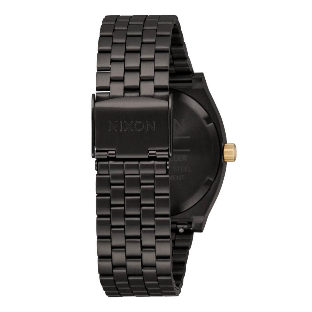 Reloj Nixon Time Teller Gunmetal Blackberry Gold