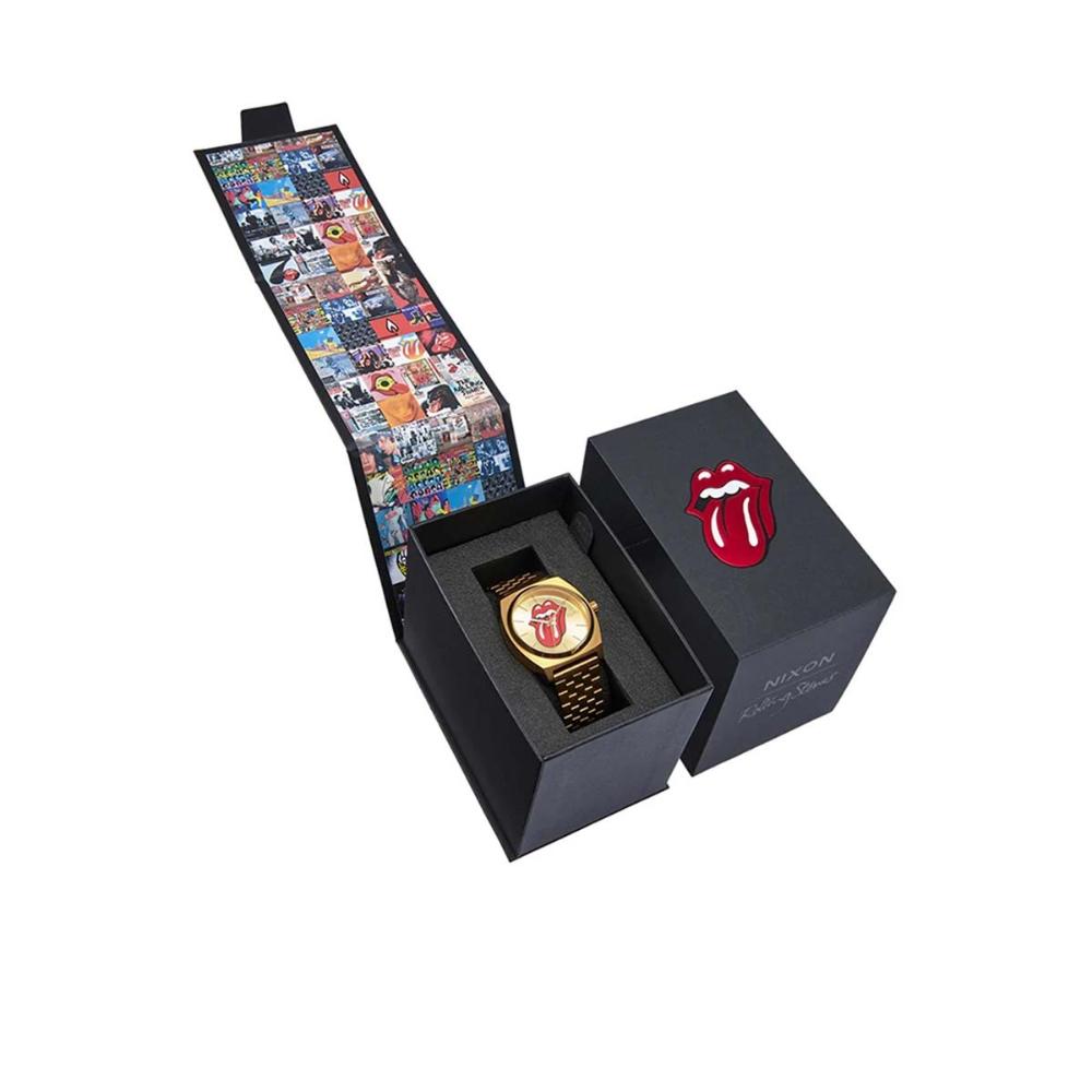 Reloj Rolling Stones Time Teller Gold Gold