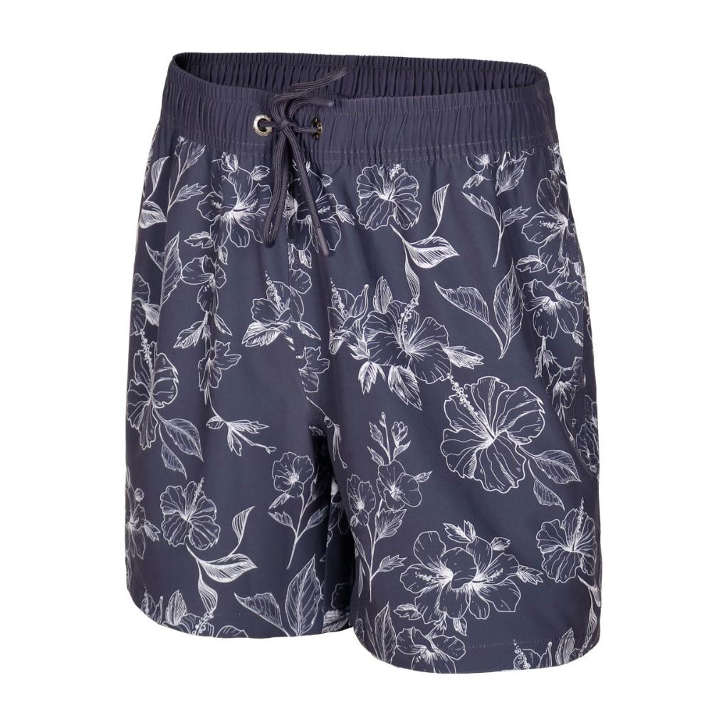 Traje de Baño Men Blue Flowers White