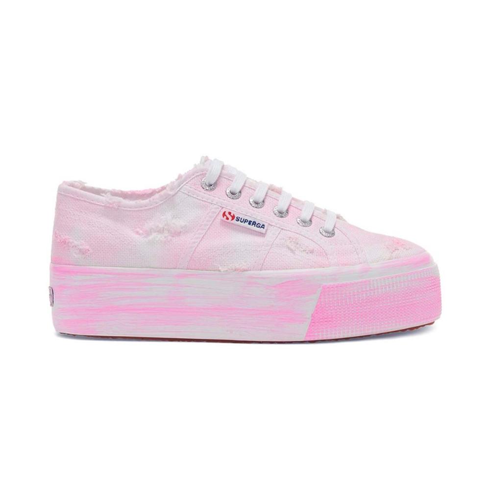 Zapatilla 2790 Stone Wash White Pink