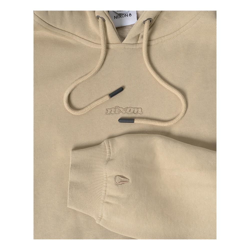 Poleron Nixon Men Hoodie Small Logo Sand Beige