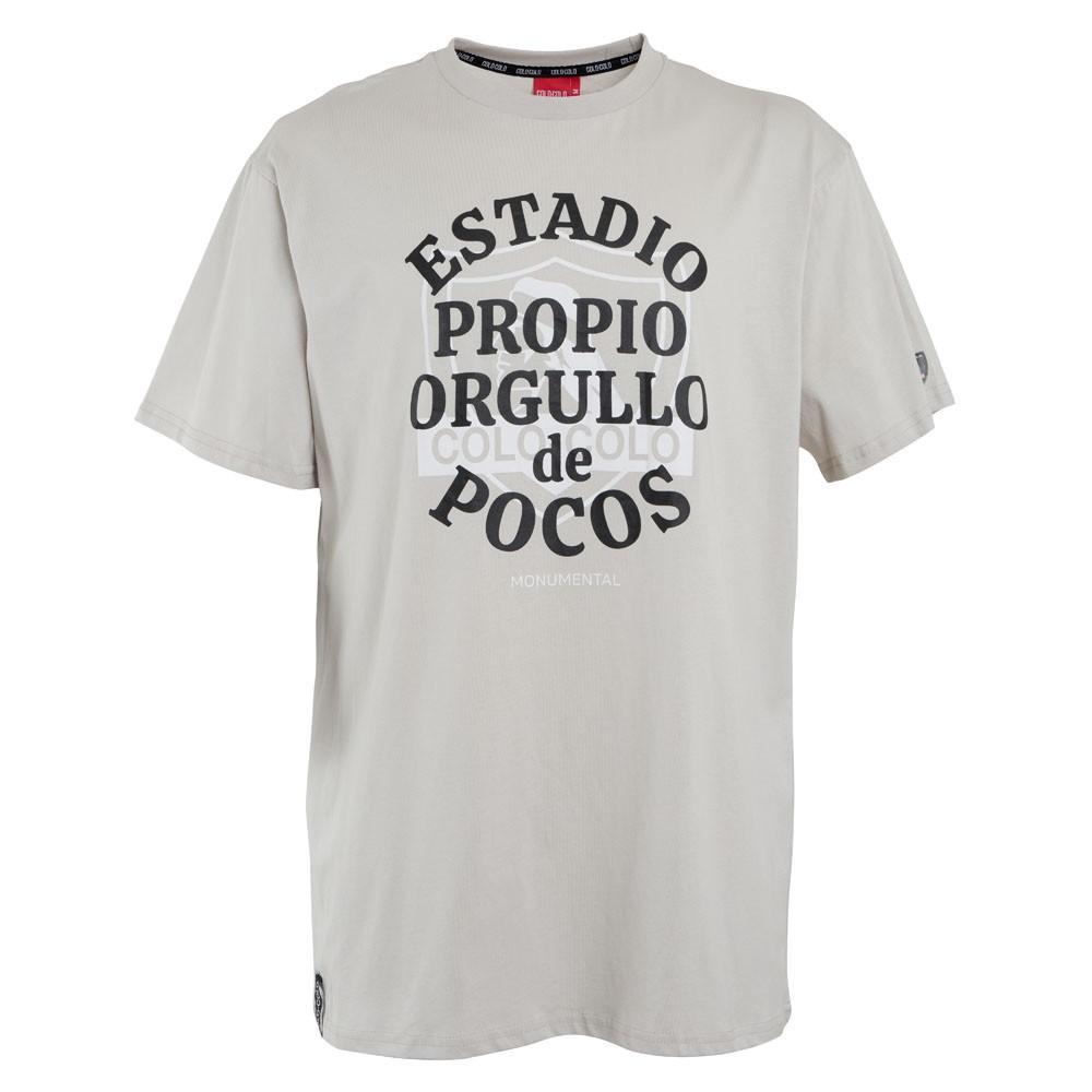 Polera Colo Colo Urbano "Estadio Propio" Gris