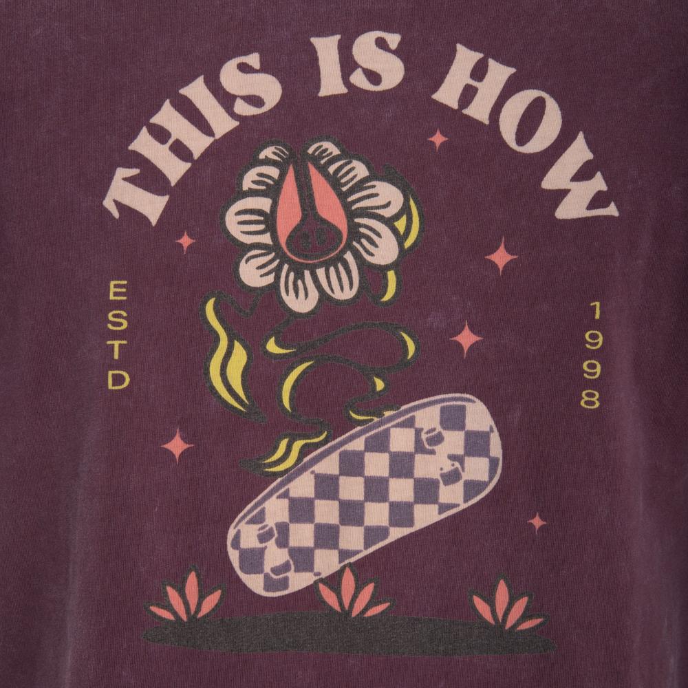 Polera Men "This is How i Roll" Burgundy