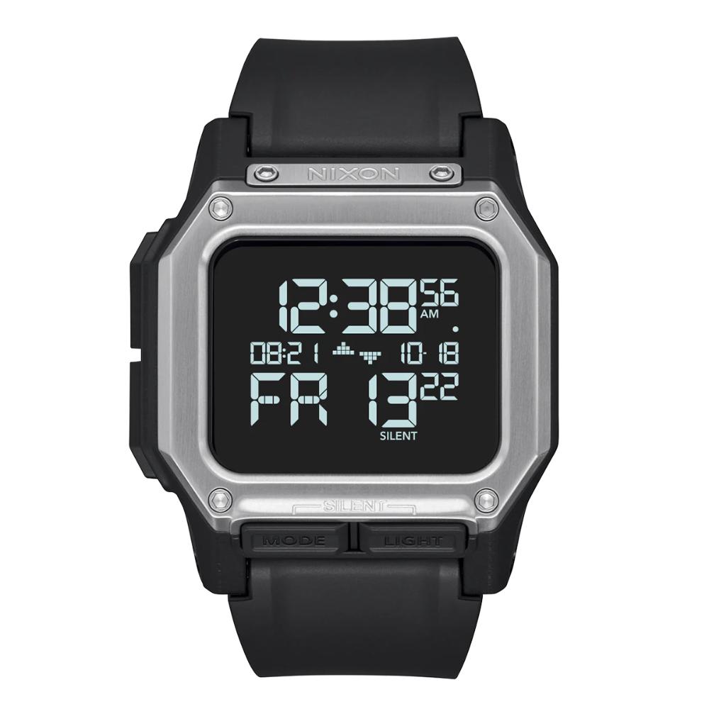 Reloj Regulus Black Silver