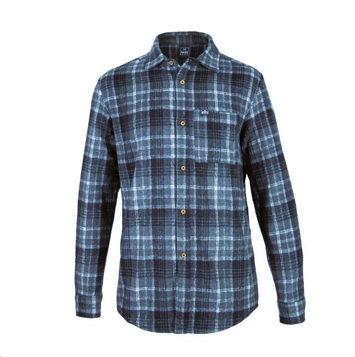 Camisa Men Franela Blue
