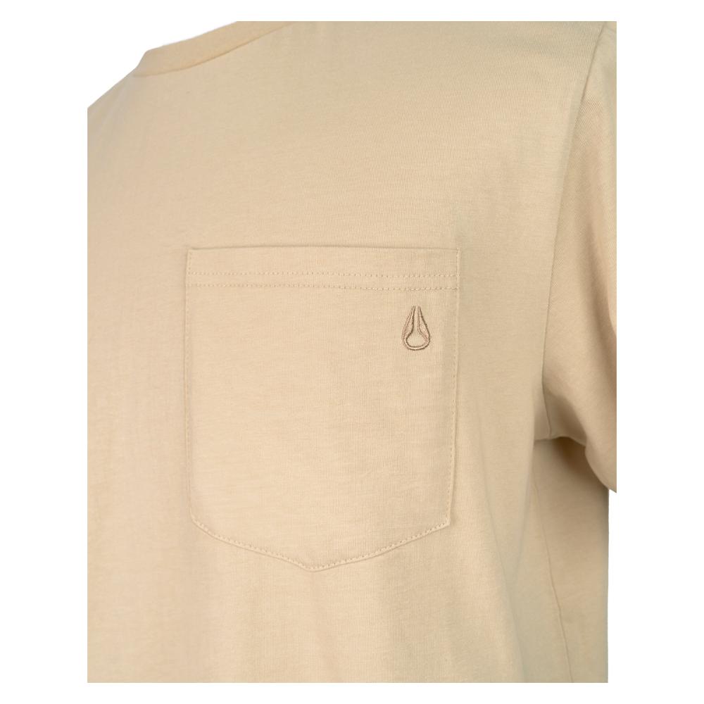 Polera Nixon Men Pocket Beige