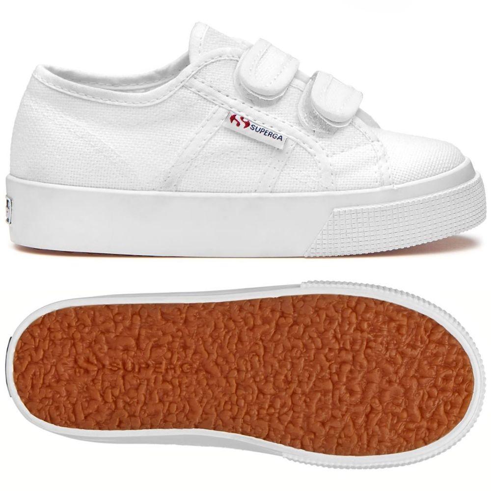 Zapatilla 2730 Kids Straps White Superga
