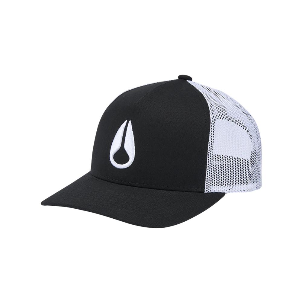 Jockey Iconed Trucker Hat Black White White